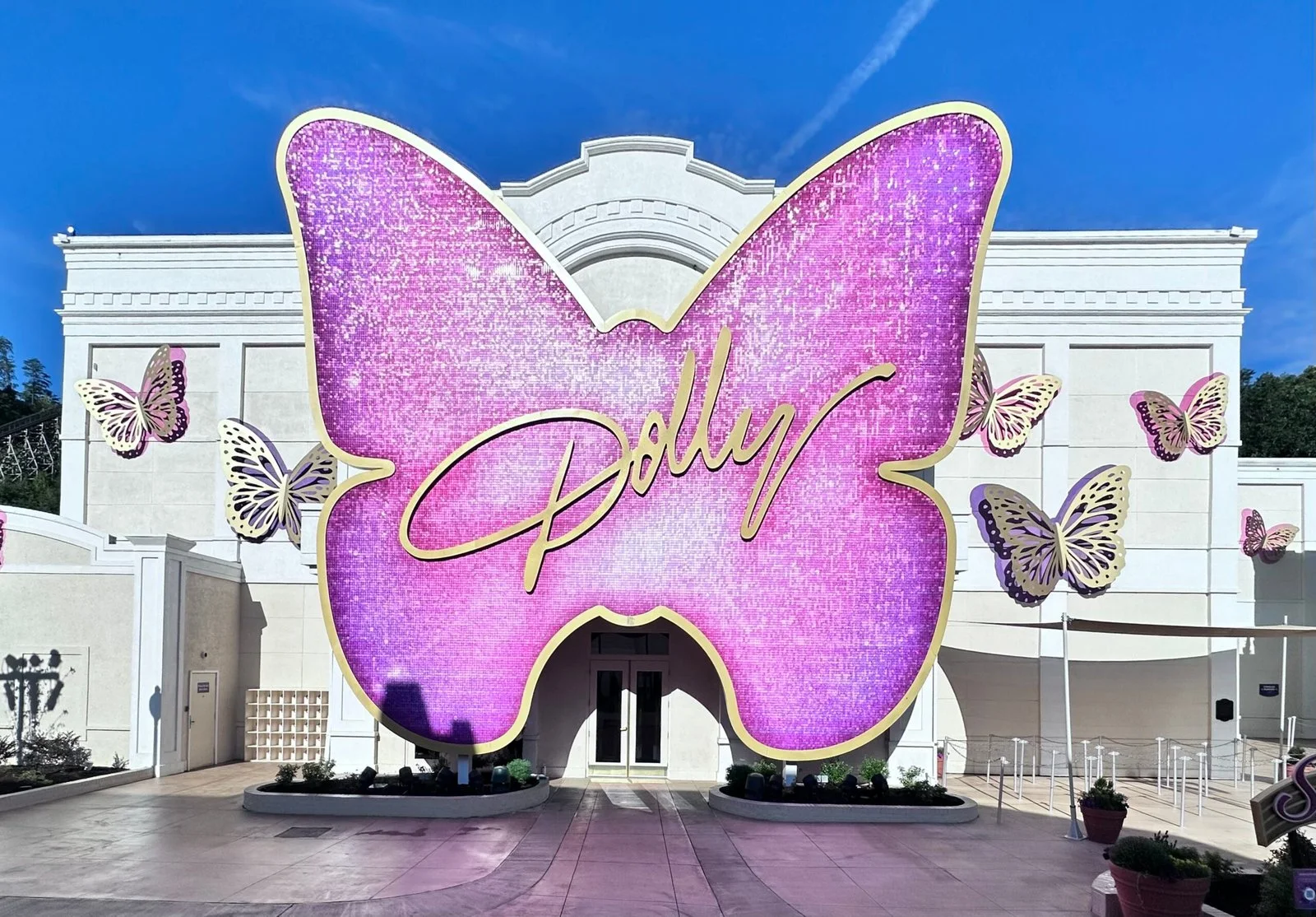 The Dolly Parton Experience exhibit at Dollywood