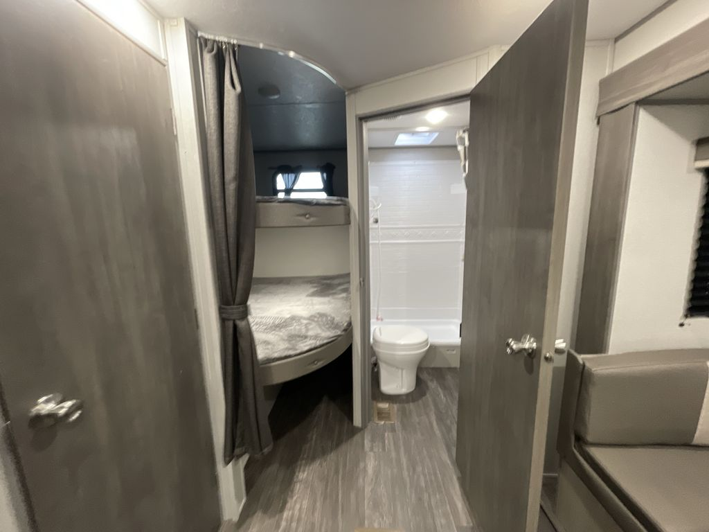 Rear bunks and bathroom