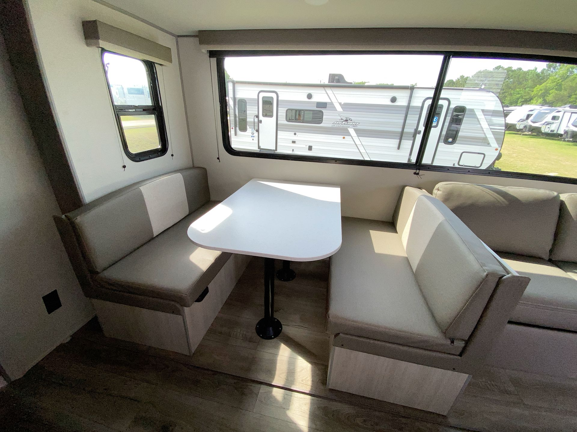 Dinette and sofa