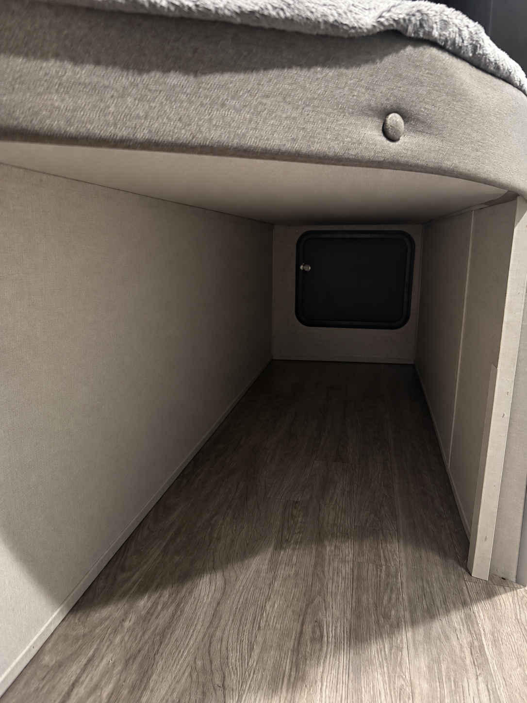 The under-bunk tunnel